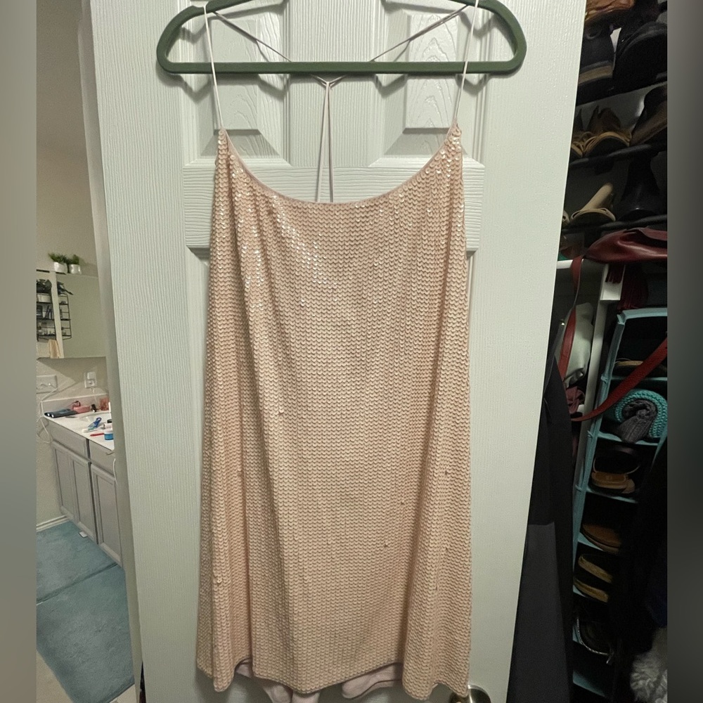 Express sequin dress